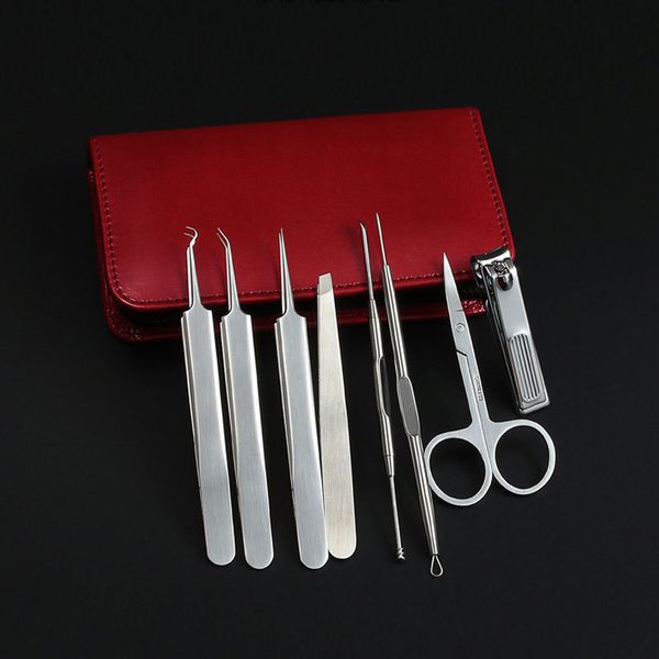 new arrival 8pcs/set blackhead remover acne needle tweezers blemish point bend gib head comedone extractor face skin care tools
new arrival 8pcs/set blackhead remover acne needle tweezers blemish point bend gib head comedone extractor face skin care tools