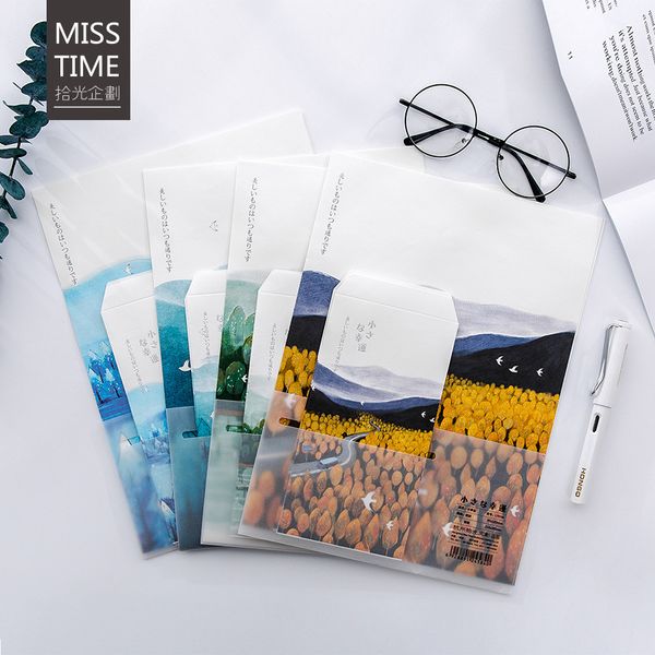 9pcs/set 3 envelopes+6 writting paper small lucky series envelope for gift stationery school supplies
9pcs/set 3 envelopes+6 writting paper small lucky series envelope for gift stationery school supplies