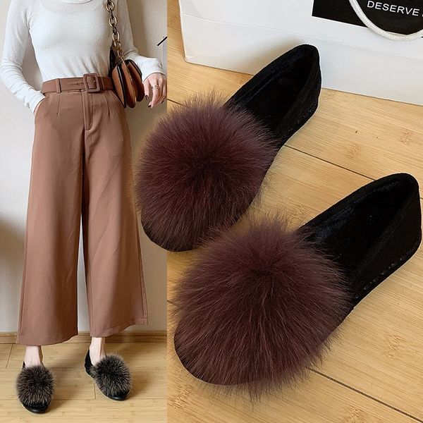 women shoes autumn loafers with fur casual female sneakers slip-on 2019 fashion women's all-match shallow mouth round toe fall, Black
women shoes autumn loafers with fur casual female sneakers slip-on 2019 fashion women's all-match shallow mouth round toe fall, Black