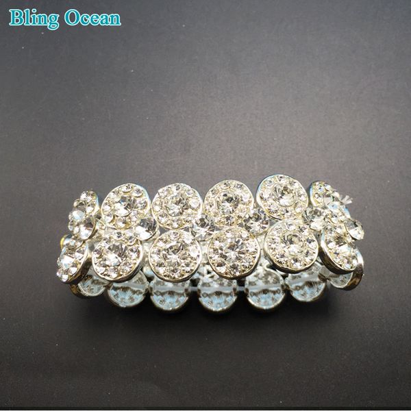 big bracelets for women party accessories gift new fashion rhinestone elasticity bracelets & bangles, Black
big bracelets for women party accessories gift new fashion rhinestone elasticity bracelets & bangles, Black