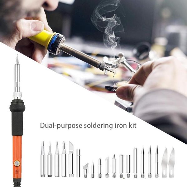 72pcs adjustable temperature electric soldering iron skillful manufacture superior quality rework station repair tool
72pcs adjustable temperature electric soldering iron skillful manufacture superior quality rework station repair tool