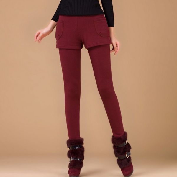 black fake two-piece trousers for women 2020 autumn winter new korean fashion casual tight type stitching warm pencil pants, Black;white
black fake two-piece trousers for women 2020 autumn winter new korean fashion casual tight type stitching warm pencil pants, Black;white