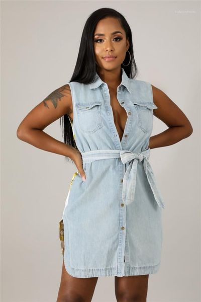 sleeveless long shirt dresses summer clothes trendy women jean tank dress luxury, Black;gray
sleeveless long shirt dresses summer clothes trendy women jean tank dress luxury, Black;gray
