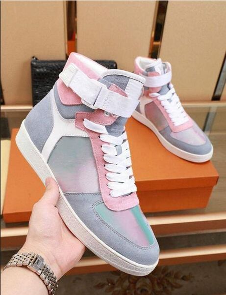 2019 new brand trainer casual shoes genuine leather men women designers fashion sneakers leisure shoes, Black
2019 new brand trainer casual shoes genuine leather men women designers fashion sneakers leisure shoes, Black