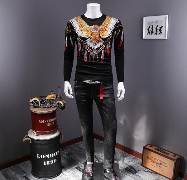 pullover autumn solid cotton o neck sweater europe man style sweaters, White;black
pullover autumn solid cotton o neck sweater europe man style sweaters, White;black