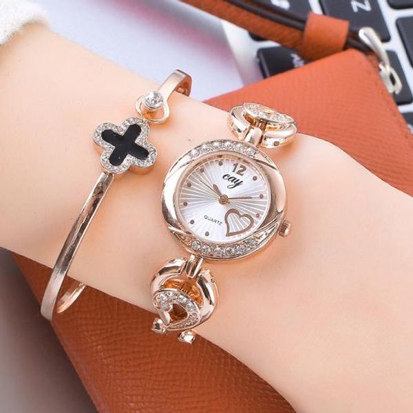 2019 fashion new dress wristwatches elegant women rhinestone heart alloy strap quartz gold watches wholesale dhl lw024, Slivery;brown
2019 fashion new dress wristwatches elegant women rhinestone heart alloy strap quartz gold watches wholesale dhl lw024, Slivery;brown