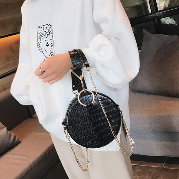 ins round alligator handbags women chains crocodile pattern shoulder messenger bag lady fashion small round bag for women purses
ins round alligator handbags women chains crocodile pattern shoulder messenger bag lady fashion small round bag for women purses