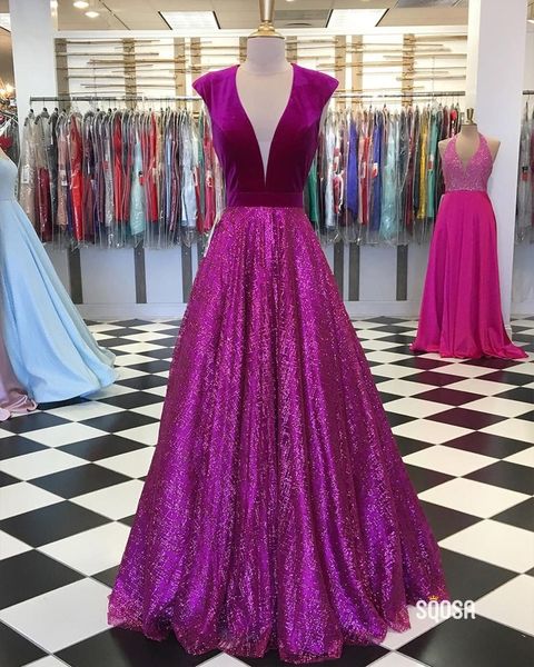 sparkly sequined skirt velvet evening dresses formal gowns v neck short sleeves long african mother prom dress, Black;red
sparkly sequined skirt velvet evening dresses formal gowns v neck short sleeves long african mother prom dress, Black;red