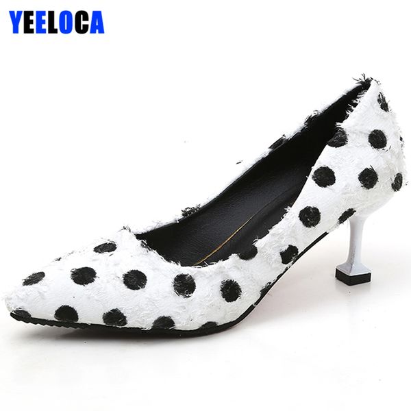 yeeloca pumps women spring autumn round dot pointed toe thin heels high heels mesh casual shoes woman, Black
yeeloca pumps women spring autumn round dot pointed toe thin heels high heels mesh casual shoes woman, Black
