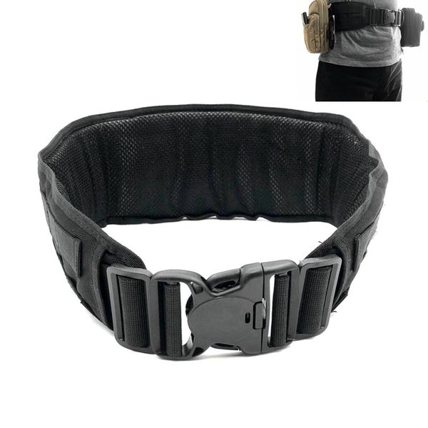 army belt molle girdle tactical outer waist belt men multi-use equipment combat hunting waist support wide, Black;brown
army belt molle girdle tactical outer waist belt men multi-use equipment combat hunting waist support wide, Black;brown