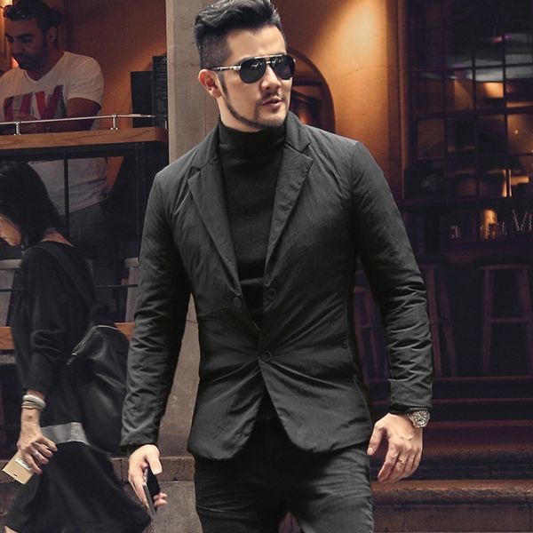 brand black down coat men fashion slim single breasted warm blazer autumn winter business suit jacket plus size
brand black down coat men fashion slim single breasted warm blazer autumn winter business suit jacket plus size