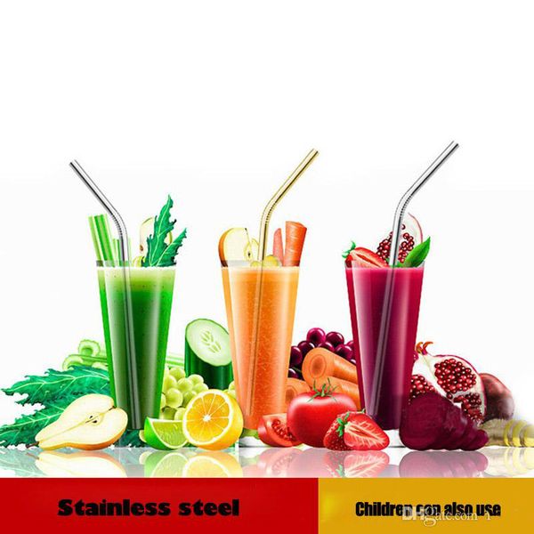 colorful stainless steel drinking straw 21.5cm straight bent reusable straws juice party bar kitchen accessorie
colorful stainless steel drinking straw 21.5cm straight bent reusable straws juice party bar kitchen accessorie