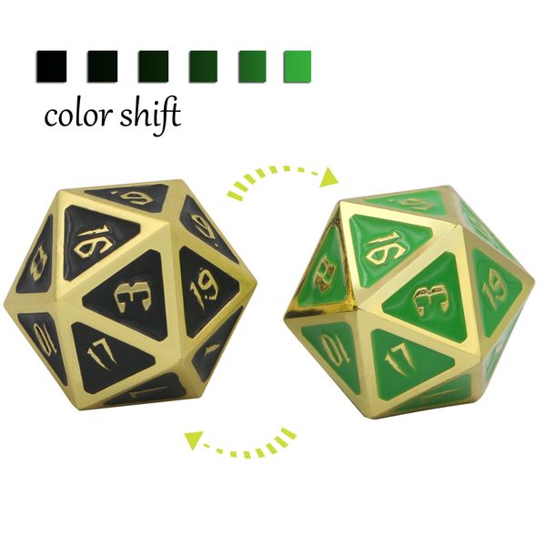metal dnd dice color changing dice by temperature shift between green and black dice magic for dungeons and dragons, pathfinder 2nd
metal dnd dice color changing dice by temperature shift between green and black dice magic for dungeons and dragons, pathfinder 2nd