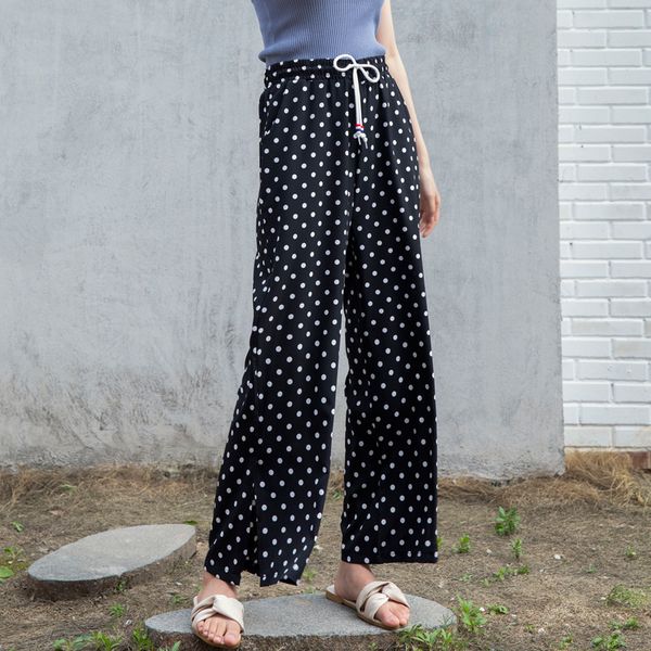 polka dot chiffon wide leg pants 2020 summer new high waist casual pants women's sagging loose air wide leg pants women, Black;white
polka dot chiffon wide leg pants 2020 summer new high waist casual pants women's sagging loose air wide leg pants women, Black;white