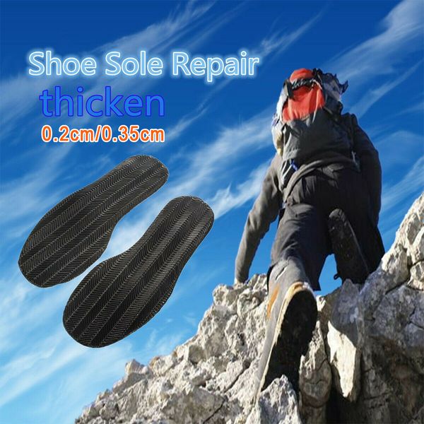 1 pair diy replacement soft repair flat anti slip rubber stick on kit protector outsole thicken shoe soles heel elastic, Black
1 pair diy replacement soft repair flat anti slip rubber stick on kit protector outsole thicken shoe soles heel elastic, Black
