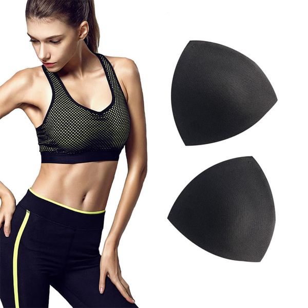 3 pairs sweet bra cup pads insert triangle chest breast bikini underwear sponge removable bra cup pads intimates accessories, White;black
3 pairs sweet bra cup pads insert triangle chest breast bikini underwear sponge removable bra cup pads intimates accessories, White;black