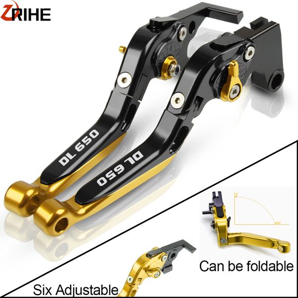 for dl dl 650 vstrom 2004 2005 2006-2010 motorcycle clutch brake lever cnc aluminum extendable adjustable foldable levers
for dl dl 650 vstrom 2004 2005 2006-2010 motorcycle clutch brake lever cnc aluminum extendable adjustable foldable levers