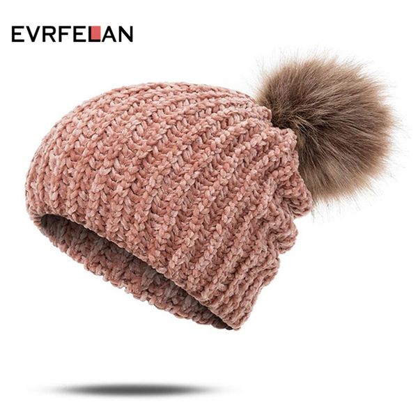 evrfelan pompom winter hats for women thick warm knitted beanie hat caps female soft skullies beanies bonnet gorro, Blue;gray
evrfelan pompom winter hats for women thick warm knitted beanie hat caps female soft skullies beanies bonnet gorro, Blue;gray