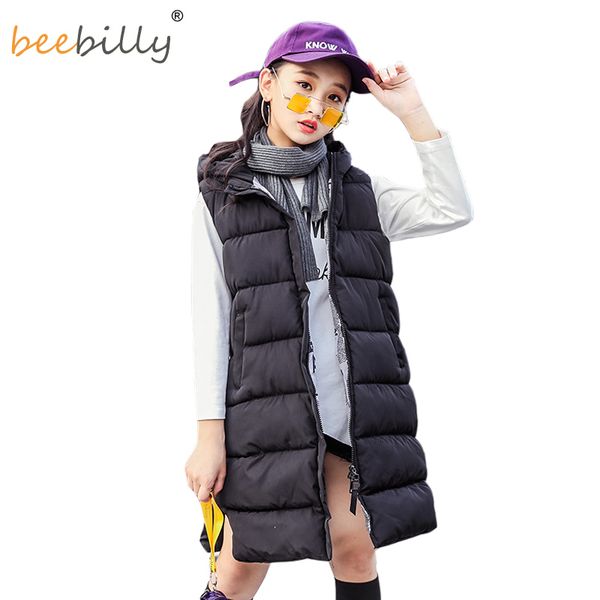 2019 girls vests winter kids hooded thick vests fashion children's solid cotton waistcoat warm outwear jackets for girl clothes, Blue
2019 girls vests winter kids hooded thick vests fashion children's solid cotton waistcoat warm outwear jackets for girl clothes, Blue