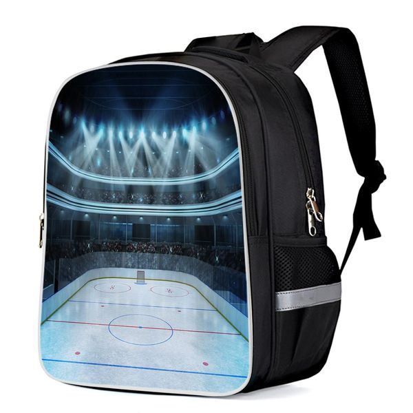 ice hockey field backpacks school bag child book bag sports bags bottle side pockets school student silver edge
ice hockey field backpacks school bag child book bag sports bags bottle side pockets school student silver edge