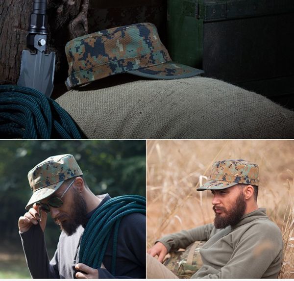 outdoor camouflage tactical cap cap camping hunting hiking sun beach sport, Black;white
outdoor camouflage tactical cap cap camping hunting hiking sun beach sport, Black;white