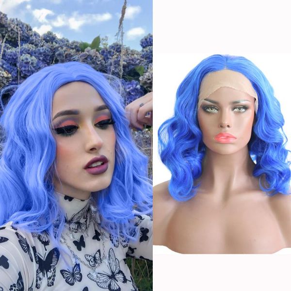 quinlux wigs bob wavy synthetic lace front wig heat resistant fiber cosplay party half hand tied african american hair for women, Black
quinlux wigs bob wavy synthetic lace front wig heat resistant fiber cosplay party half hand tied african american hair for women, Black