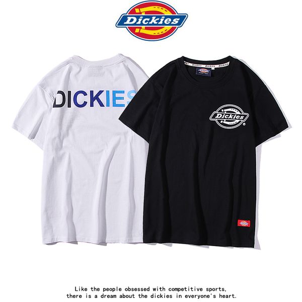 dickies women mens designer t shirts 100%cotton fashion short sleeve tshirt summer letter mens tee couples matching clothes
dickies women mens designer t shirts 100%cotton fashion short sleeve tshirt summer letter mens tee couples matching clothes
