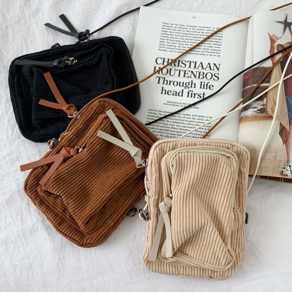 nedaily one-shoulder shoulder bag corduroy mobile phone bag drawstring pockets small purse sporting chest bags messenger
nedaily one-shoulder shoulder bag corduroy mobile phone bag drawstring pockets small purse sporting chest bags messenger