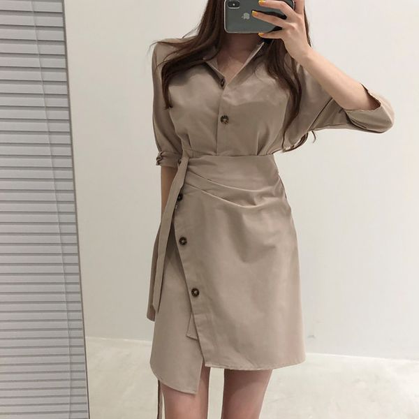 2019 new women dress slim hasen long in irregular dresses pink black material is 9585, Black;gray
2019 new women dress slim hasen long in irregular dresses pink black material is 9585, Black;gray