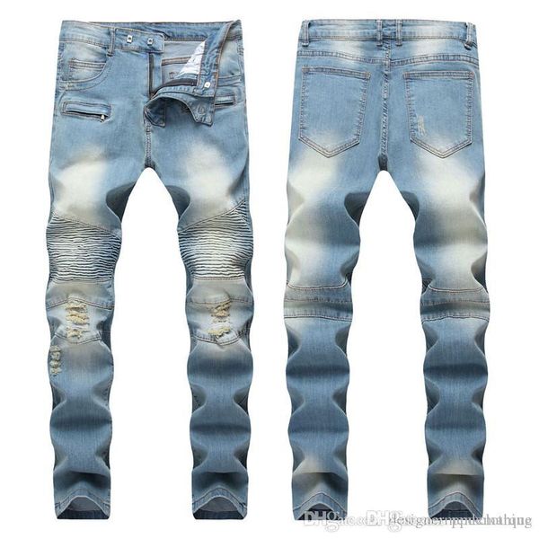 designer fold light blue straight trousers mens modern slim long distrressed jeans fashion male clothing
designer fold light blue straight trousers mens modern slim long distrressed jeans fashion male clothing