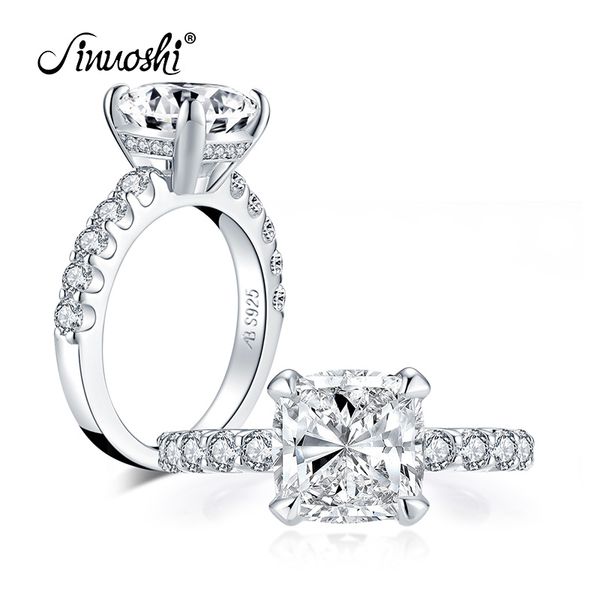 ainuoshi 925 sterling silver 3ct cushion cut halo engagement ring simulated diamond wedding 9x9mm bridal ring jewelry gift y200106, Slivery;golden
ainuoshi 925 sterling silver 3ct cushion cut halo engagement ring simulated diamond wedding 9x9mm bridal ring jewelry gift y200106, Slivery;golden