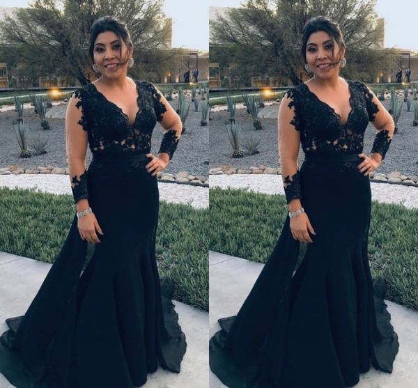 navy v neck long sleeves evening special occasion dresses mermaid arabric e with train lace bridesmaid pageant dress plus size, Black;red
navy v neck long sleeves evening special occasion dresses mermaid arabric e with train lace bridesmaid pageant dress plus size, Black;red