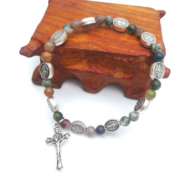 natural stone agate statue cross beads hand string strand bracelet church gift other festive party supplies
natural stone agate statue cross beads hand string strand bracelet church gift other festive party supplies