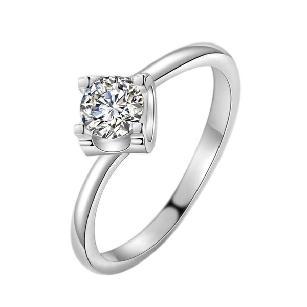 classic 4 claw love rings platina color austria crystal diamond design wedding ring luxury designer jewelry women rings, Golden;silver
classic 4 claw love rings platina color austria crystal diamond design wedding ring luxury designer jewelry women rings, Golden;silver