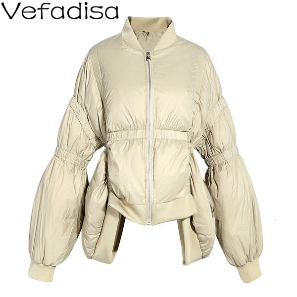 vefadisa short lantern sleeve parka woman 2019 winter stand collar parka casual irregular thick loose black khaki qyf1269
vefadisa short lantern sleeve parka woman 2019 winter stand collar parka casual irregular thick loose black khaki qyf1269