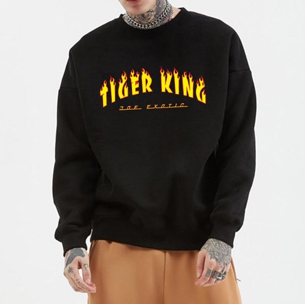 autumn sportswear tiger king harajuku o-neck pullovers men's cotton o neck hoodies men's cartoon round collar sweatshirts, Black
autumn sportswear tiger king harajuku o-neck pullovers men's cotton o neck hoodies men's cartoon round collar sweatshirts, Black