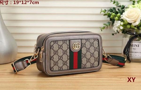 

Classic Contrast Ribbon New Bags Joker Camera Mini Shoulder Messenger Small Square Bag Free Post