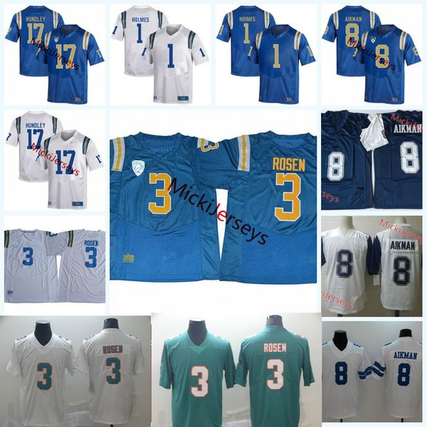 mens ncaa ucla bruins josh rosen football jersey #3 josh rosen miami #8 troy aikman #1 darnay holmes ucla bruins jersey, Black
mens ncaa ucla bruins josh rosen football jersey #3 josh rosen miami #8 troy aikman #1 darnay holmes ucla bruins jersey, Black