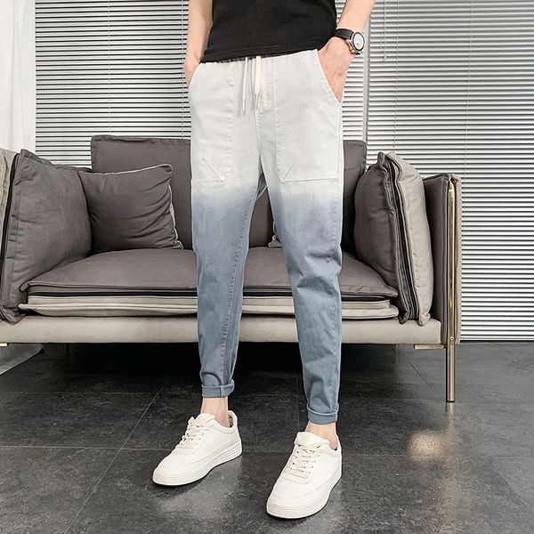 summer thin casual pants men's slim fashion contrast color harem pants men streetwear wild hip hop joggers trousers mens, Black
summer thin casual pants men's slim fashion contrast color harem pants men streetwear wild hip hop joggers trousers mens, Black