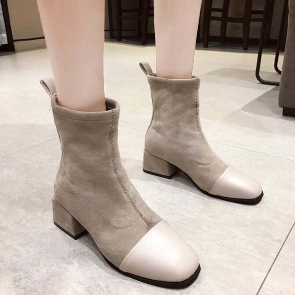 autumn winter boots women ankle boots for women shoes thick heel slip on casual ladies shoes bota feminina 36-40, Black
autumn winter boots women ankle boots for women shoes thick heel slip on casual ladies shoes bota feminina 36-40, Black