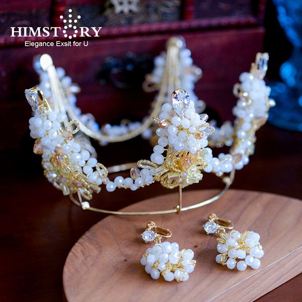 аксессуары himstory ручной работы из бисера корона диадемы барокко золотая жемчужина круглый свадебные прически в стиле ретро свадьба jewesl, Golden;white
аксессуары himstory ручной работы из бисера корона диадемы барокко золотая жемчужина круглый свадебные прически в стиле ретро свадьба jewesl, Golden;white