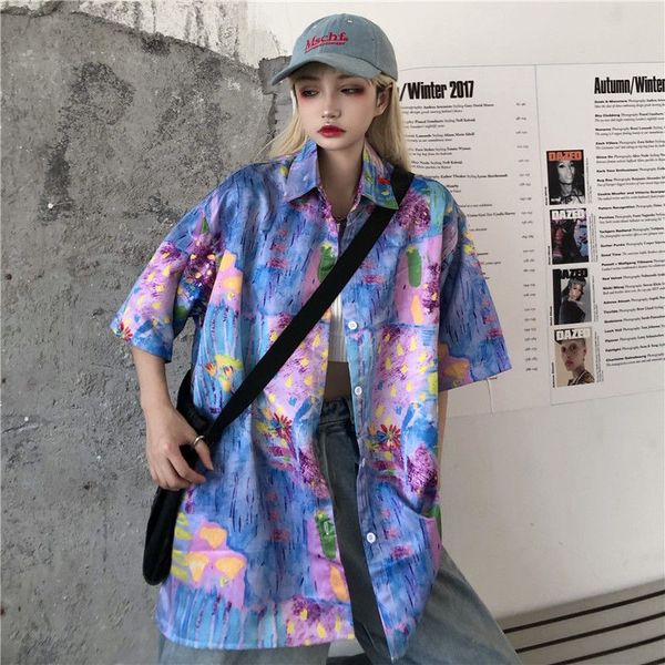 nicemix streetwear blouse women shirtship hop oversize flora print plus size korean vintage clothing 2020 summer shirt, White
nicemix streetwear blouse women shirtship hop oversize flora print plus size korean vintage clothing 2020 summer shirt, White