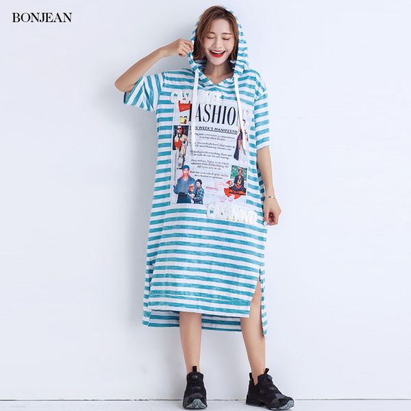 plus size aummer dress women korean fashion cartoon print loose stripe pullover dress big size casual cotton vestidos 2020, Black;gray
plus size aummer dress women korean fashion cartoon print loose stripe pullover dress big size casual cotton vestidos 2020, Black;gray
