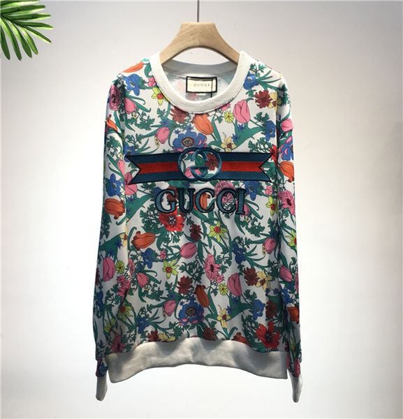 20ss new arrival guqi full flowers luxury hoodie cotton sweater women's casual loose solid strawberry print men's and women's, Blue;black
20ss new arrival guqi full flowers luxury hoodie cotton sweater women's casual loose solid strawberry print men's and women's, Blue;black