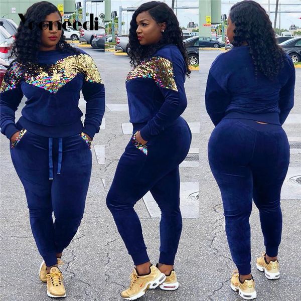 yooneedi 2019 winter new arrival casual 2 pcs women set 4 color solid sequins o-neck full sleeve long pants sj-3242, White
yooneedi 2019 winter new arrival casual 2 pcs women set 4 color solid sequins o-neck full sleeve long pants sj-3242, White
