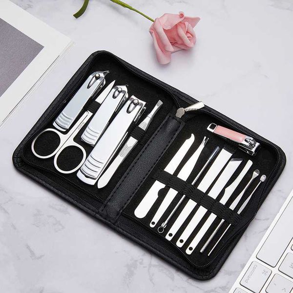 20pcs professional manicure set stainless steel nail clipper kit pedicure scissor tweezer ear pick nail care grooming tool sets
20pcs professional manicure set stainless steel nail clipper kit pedicure scissor tweezer ear pick nail care grooming tool sets