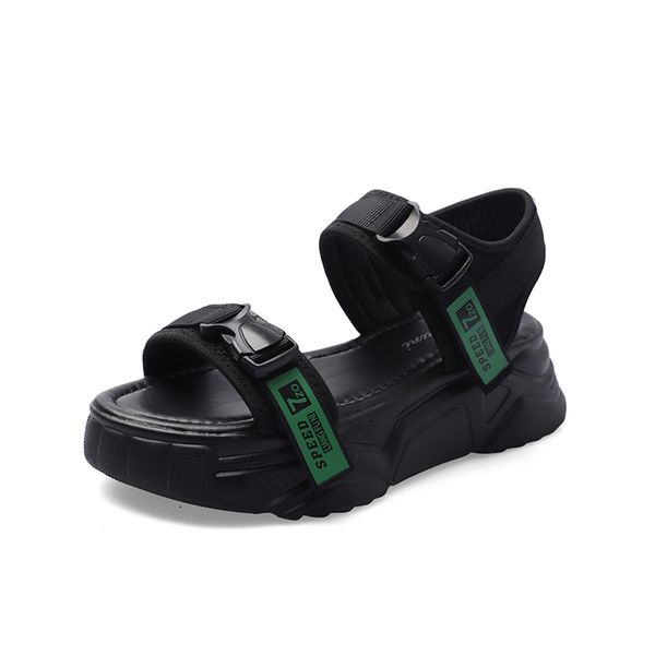 women chunky sandals platform 2020 designers mesh brand fashion woman 5cm high heels wedges sandal beach open toe casual shoes lll, Black
women chunky sandals platform 2020 designers mesh brand fashion woman 5cm high heels wedges sandal beach open toe casual shoes lll, Black