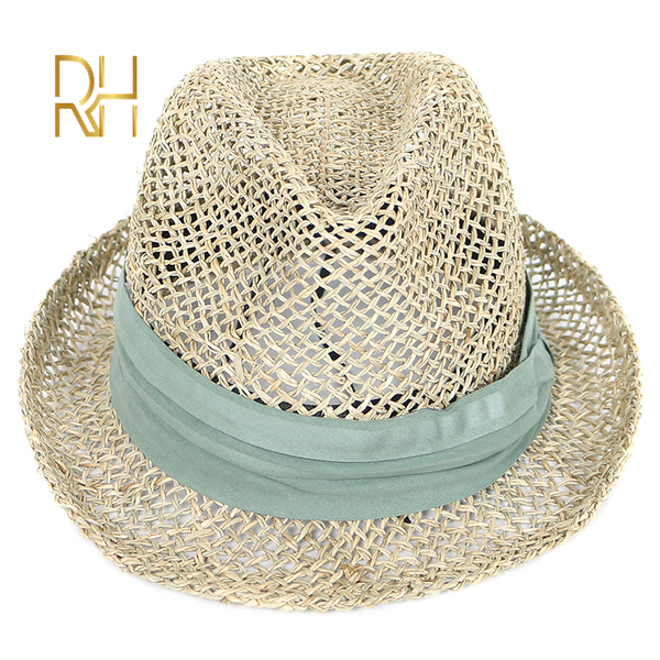 rh women natural seagrass cowboy jazz cap handmade straw fedora beach sun hat with ribbon for summer travel
rh women natural seagrass cowboy jazz cap handmade straw fedora beach sun hat with ribbon for summer travel