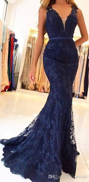 2019 mermaid prom dresses plunging neckline sheer bead lace formal evening gowns see through party celebrity dress vestido de novia, Black
2019 mermaid prom dresses plunging neckline sheer bead lace formal evening gowns see through party celebrity dress vestido de novia, Black