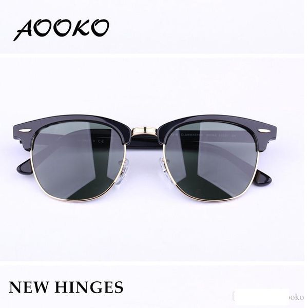 aooko designer pop club fashion sunglasses men sun glasses women retro green g15 gray brown black mercury lens new hinge 49mm 51mm, White;black
aooko designer pop club fashion sunglasses men sun glasses women retro green g15 gray brown black mercury lens new hinge 49mm 51mm, White;black
